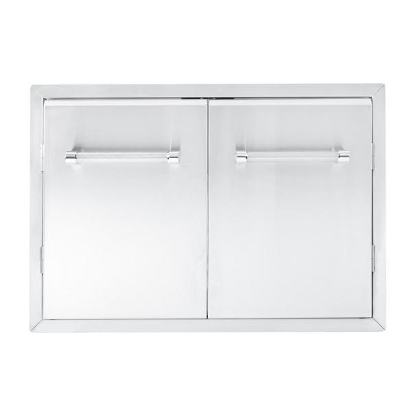 Built-in Grill Cabinet in Stainless Steel, Double Access Door, 33