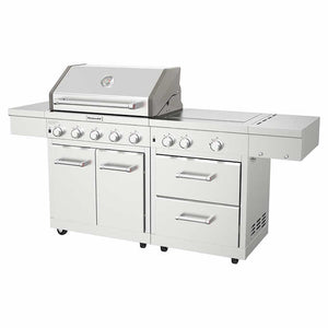 Stainless Steel 8-Burner Grill