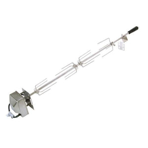 Stainless Steel Rotisserie Kit with Motor, 32"